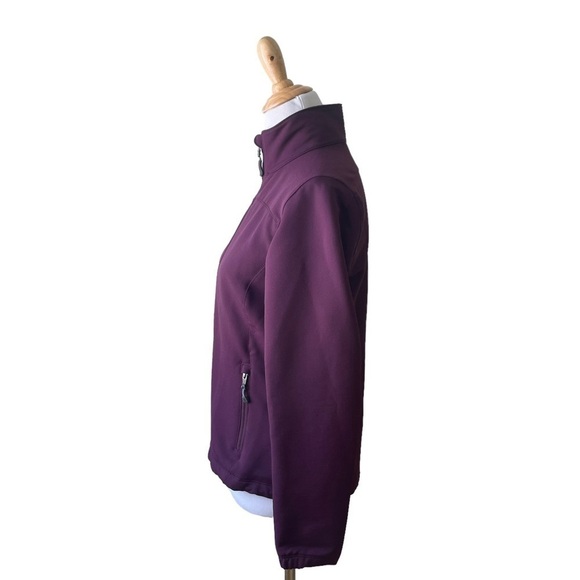 Ibex Women’s Burgundy Chute Peak Climawool Softshell Jacket Size Small - Picture 3 of 10